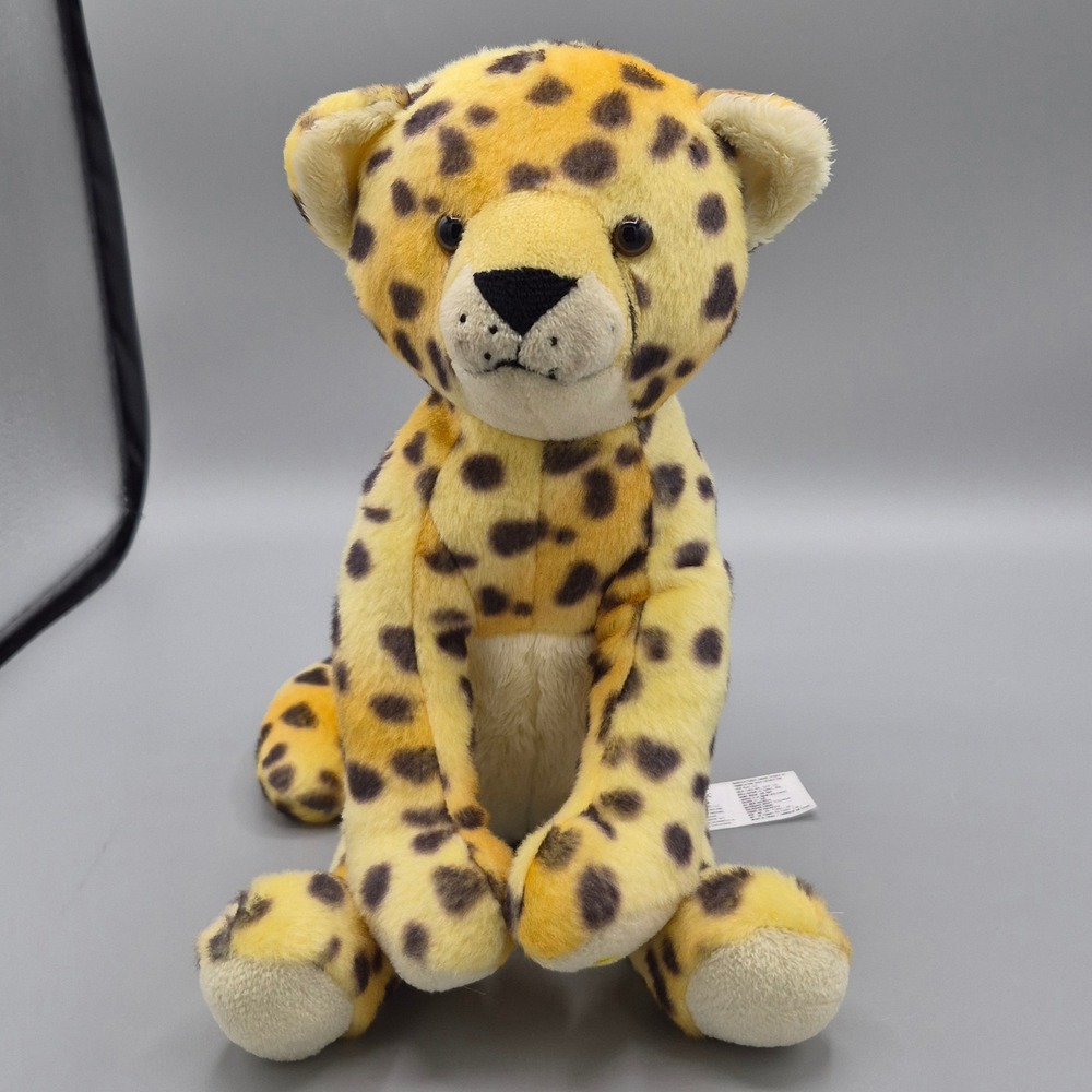National Geographic Cheetah Plush Spotted Realistic Stuffed Animal Just Play